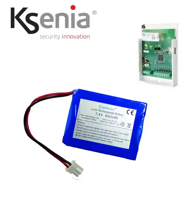 Pacco batteria ioni di litio 7,4 Vcc-850 mAh KSI7207008.000