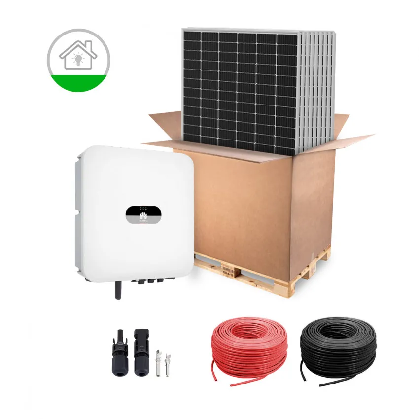 Kit fotovoltaico 3-5kW Autoconsumo SAJ per Abitazione Monofase con Pannelli RISEN