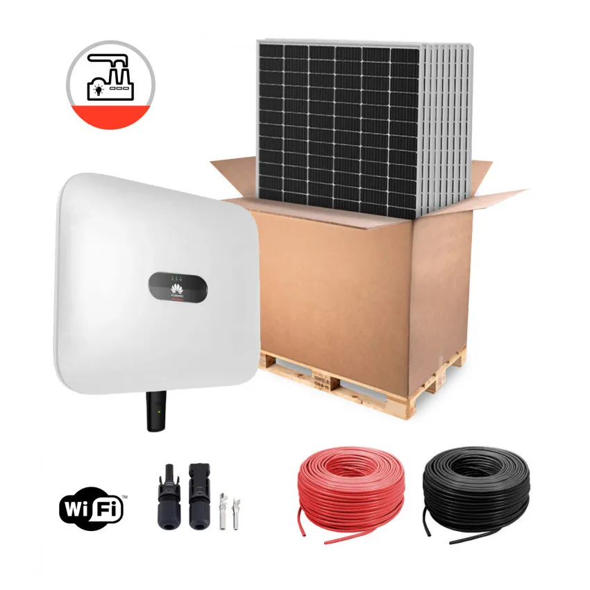 Kit fotovoltaico 13-20 kW SAJ per Industrie Trifase con Pannelli RISEN