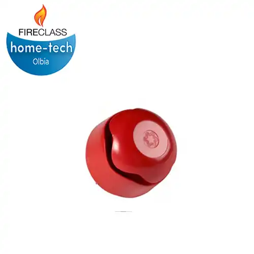 Banshee Excel Lite Sirena rossa, lampeggiante allo xeno rosso IP45 -VID-